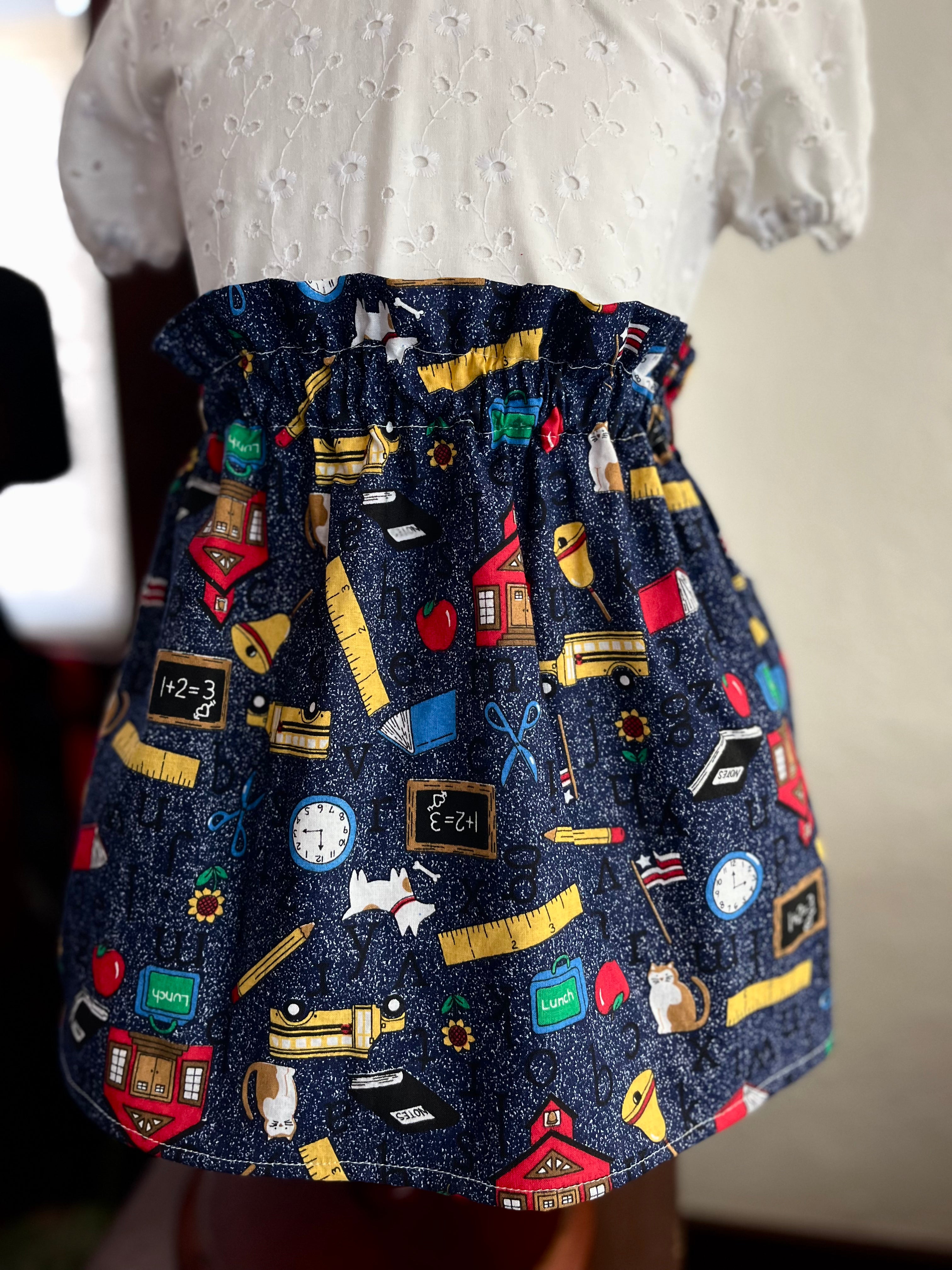 High waist skirt