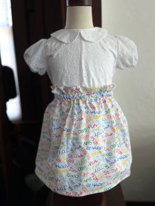 High waist skirt