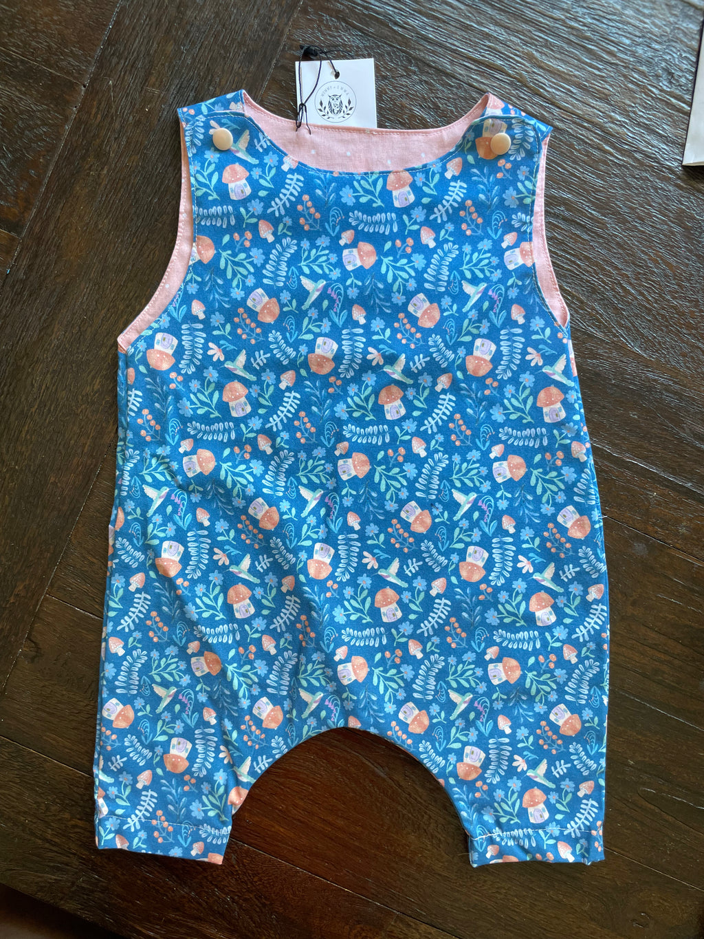 River Jumpsuit - Toadstool House | Size 0-3m.