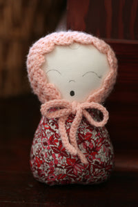 Swaddle Baby Doll | Red Pink G