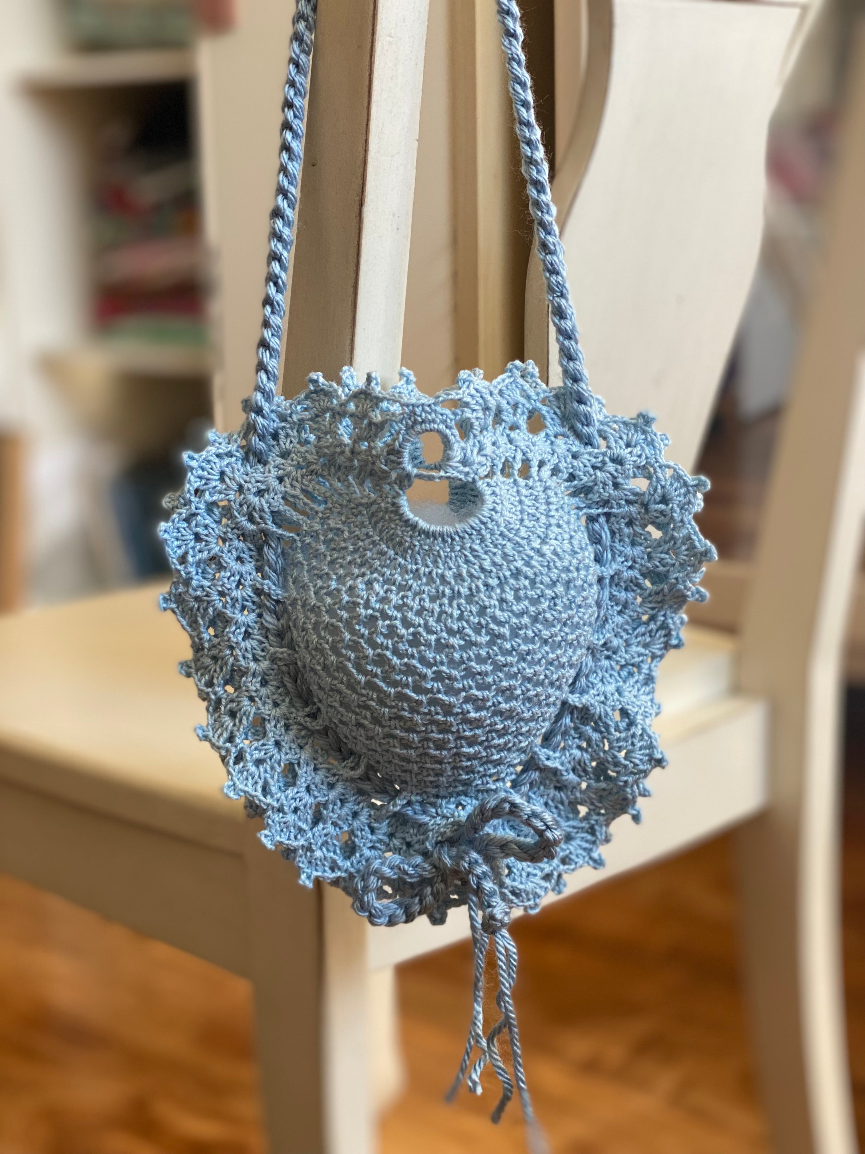 The Nana Purse Blue.